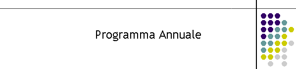 Programma Annuale