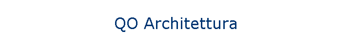 QO Architettura