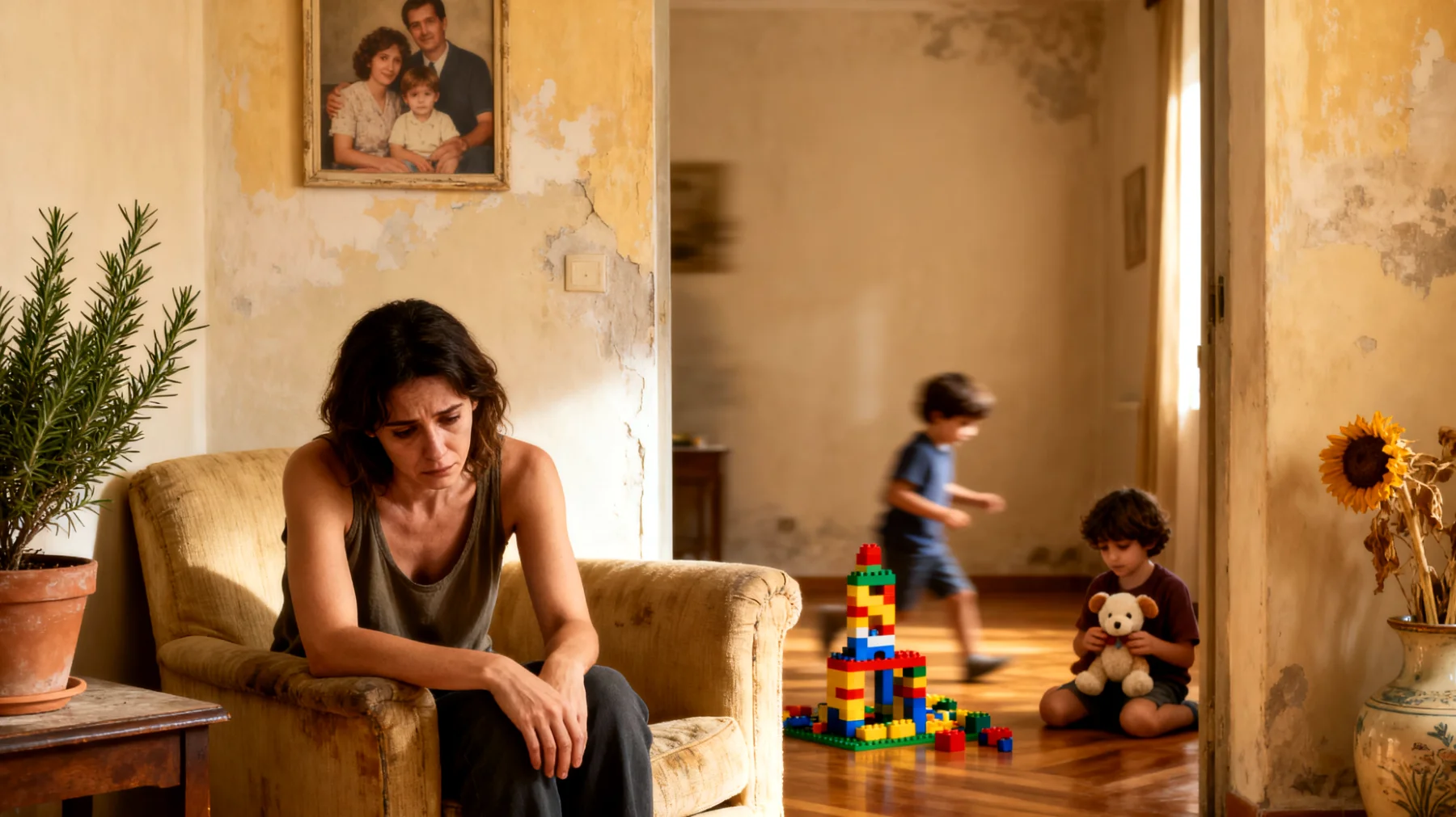 Una mamma si sente respinta e addolorata perché i suoi bambini, che fino a poco tempo fa cercavano costantemente il suo affetto e la sua vicinanza, ora mostrano una crescente indipendenza emotiva, preferendo giocare da soli, evitando gli abbracci e rifiutando il suo coinvolgimento nelle loro attività quotidiane."